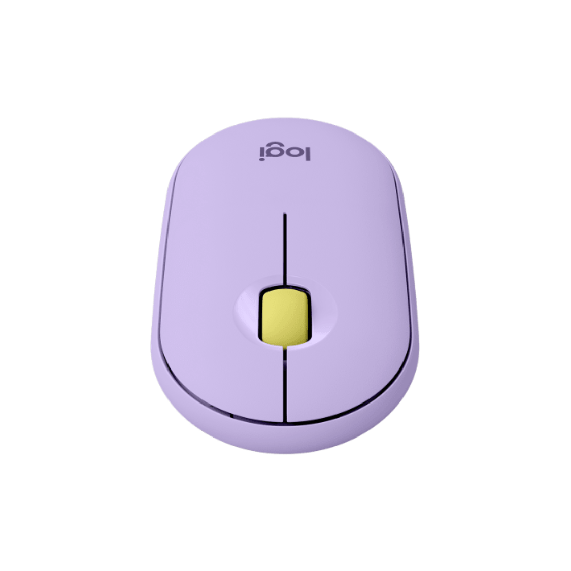 Mouse Logitech Pebble M350 Silent Bluetooth Lila