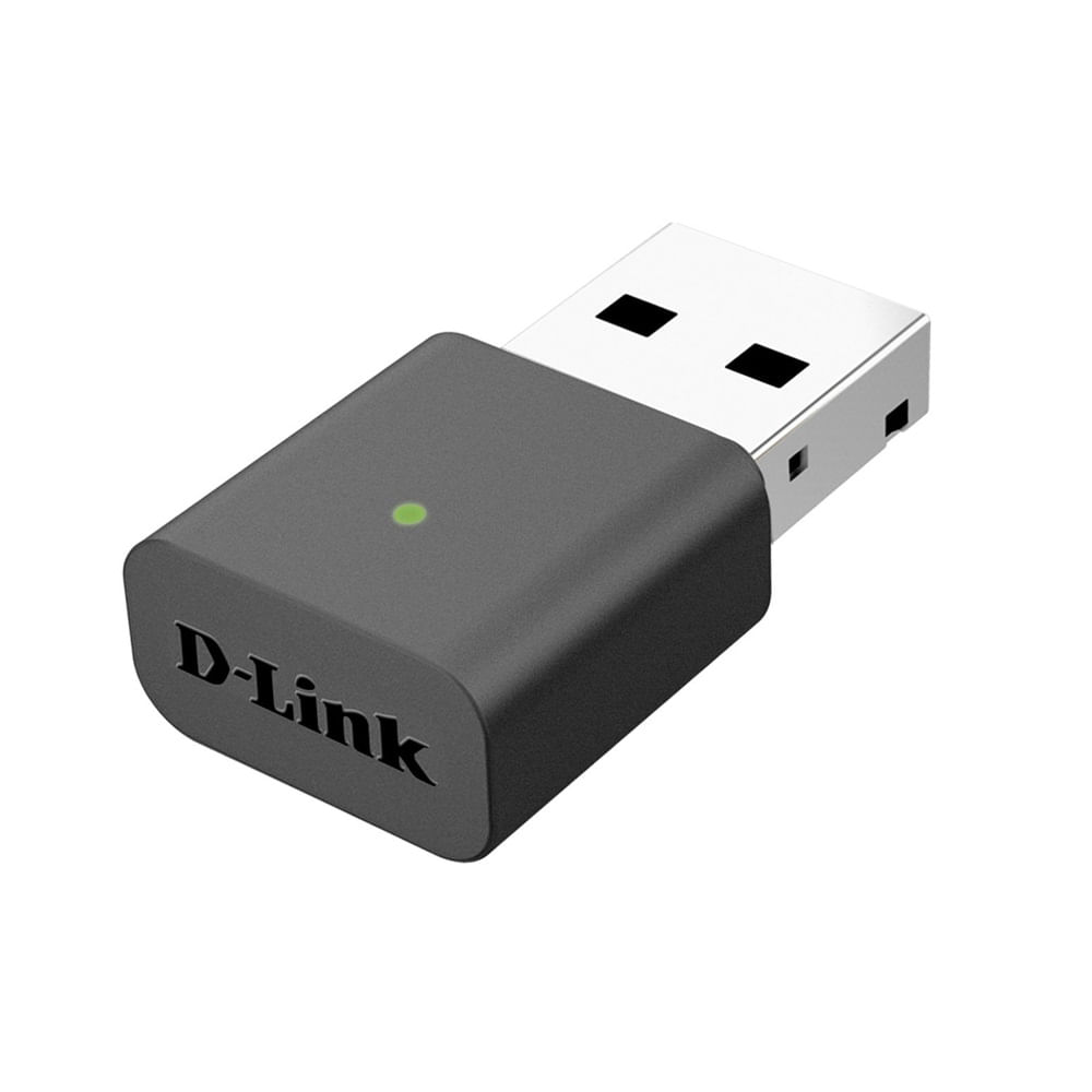 Nano Adaptador USB Wireless D-Link DWA-131 2.4GHz 802.11gn USB 2.0