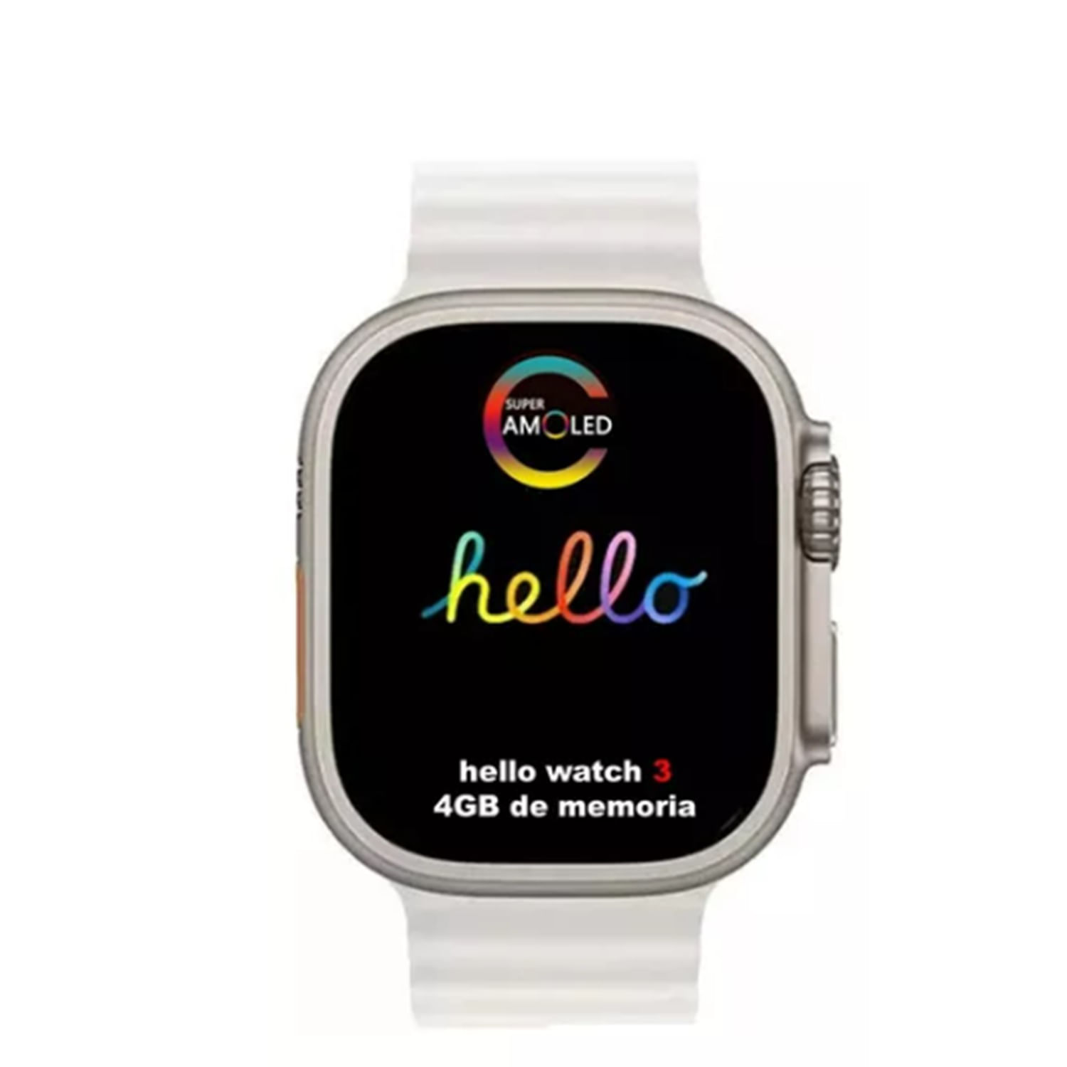 Smartwatch Hello Watch 3 4gb De Memoria Pantalla Amoled