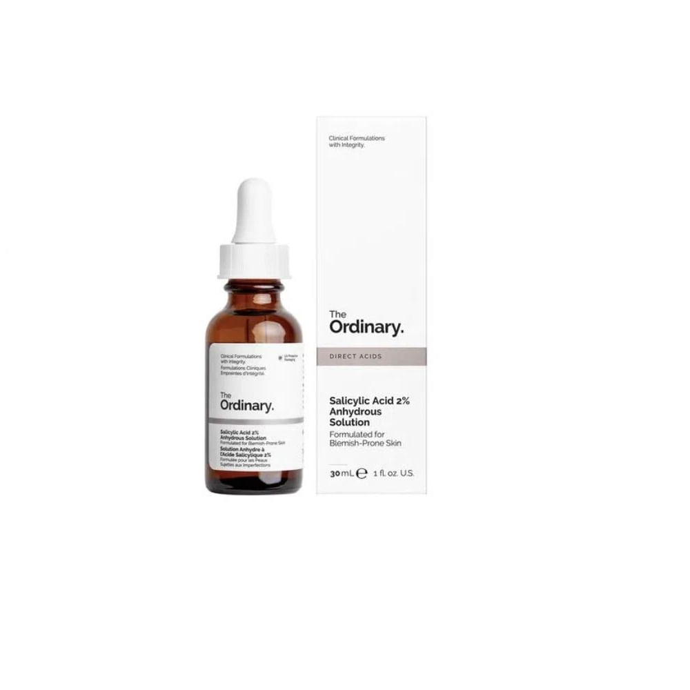 Serum Facial The Ordinary Salicylic Acid 2 Anhydrous Solution Pore Clearing Serum 30 ml