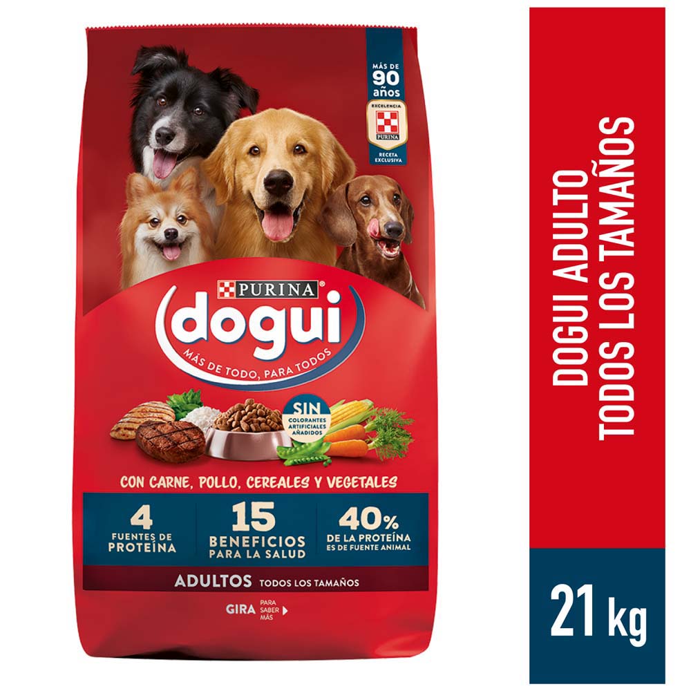 Alimento Seco para Perros DOGUI Adultos 21kg