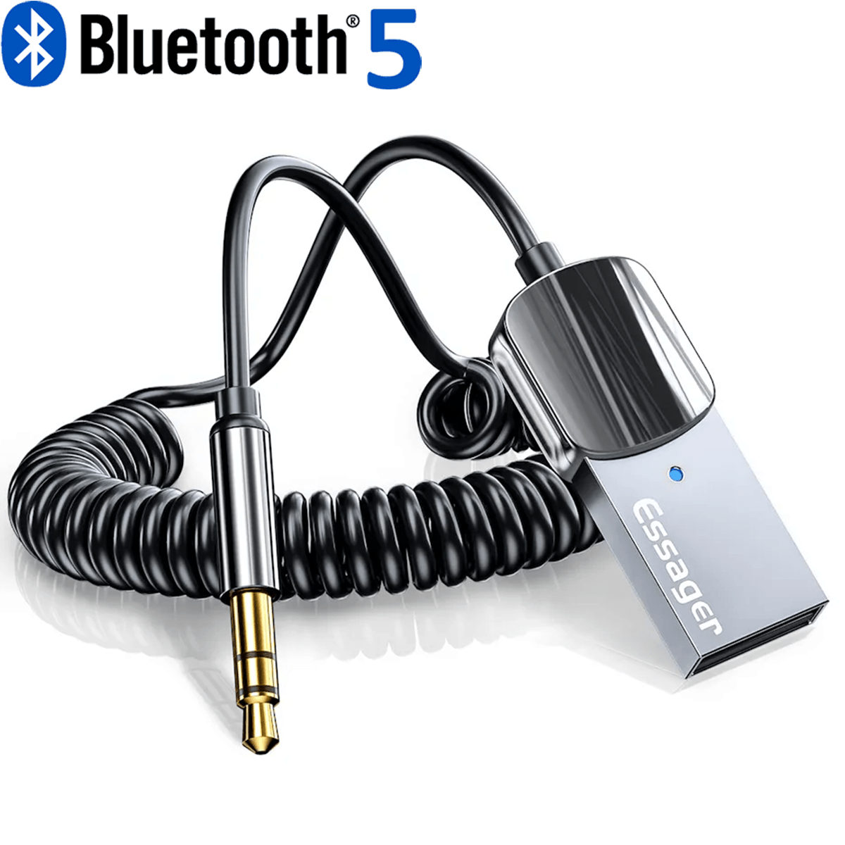 Receptor Bluetooth Audio Digital Usb Autos Equipos