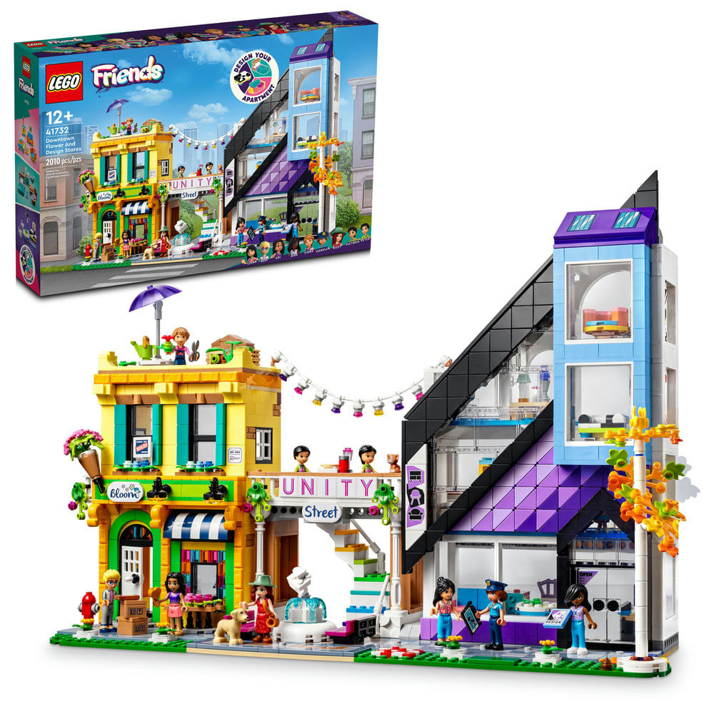 Lego 41732 Floristería y Tienda de Diseño del Centro