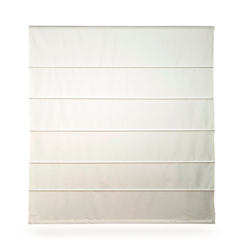 Cortina Estor de tela Blanco 180x180cm