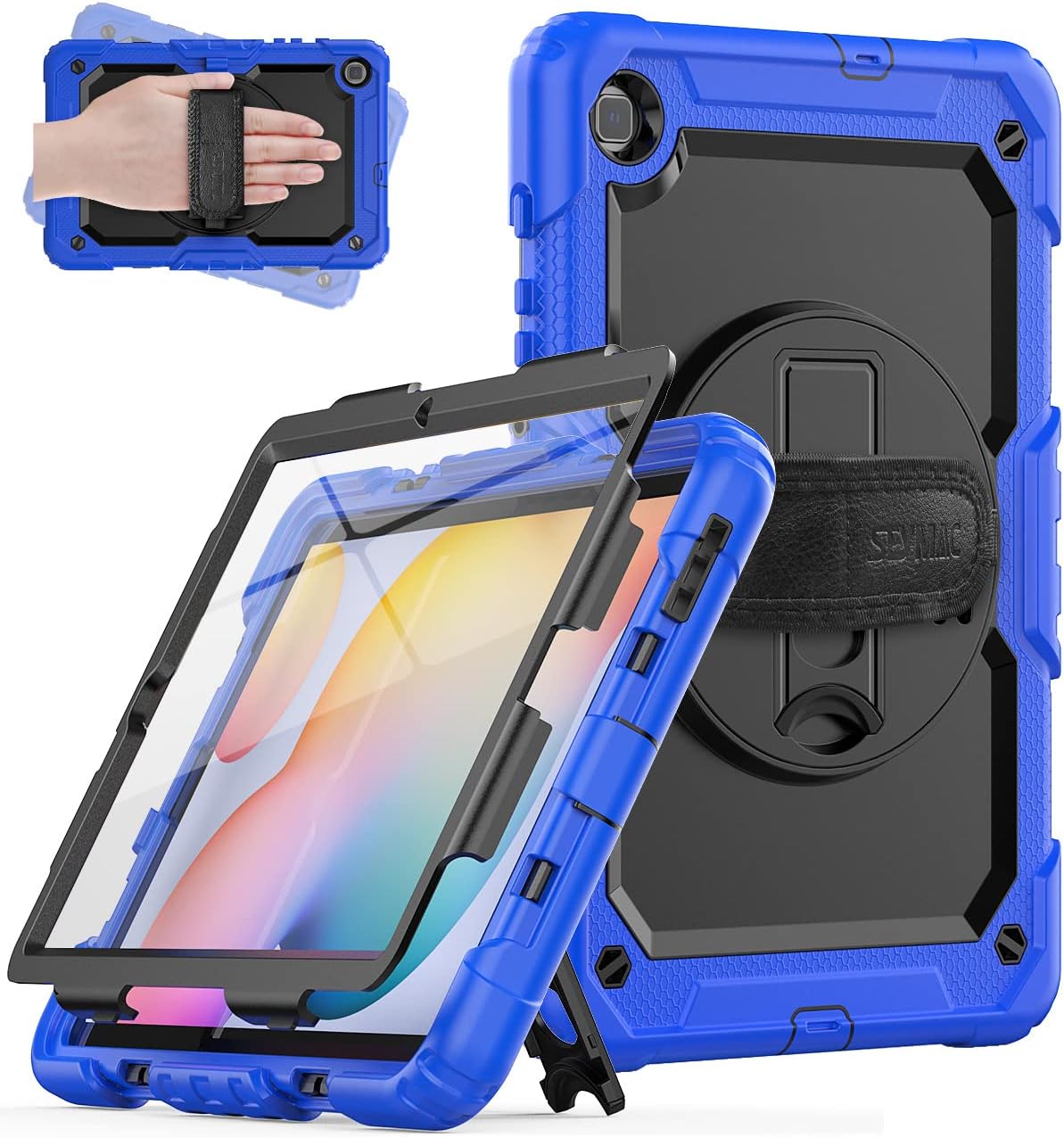 Funda Antishock para Tablet Samsung A7 lite Azul