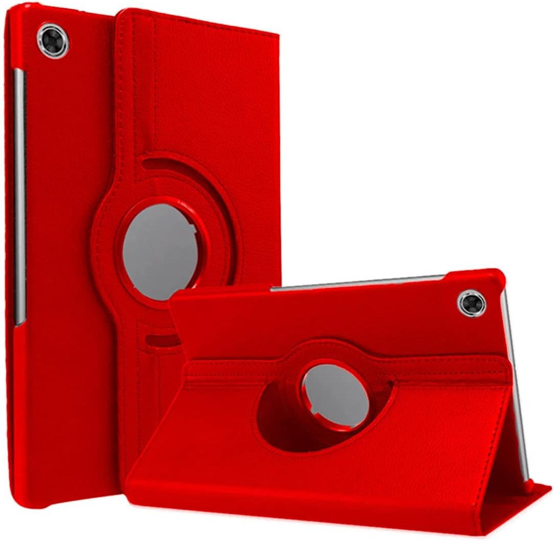 Funda Giratoria para Tablet Huawei Matepad SE 10.4" AGS5-L09/W09 Rojo