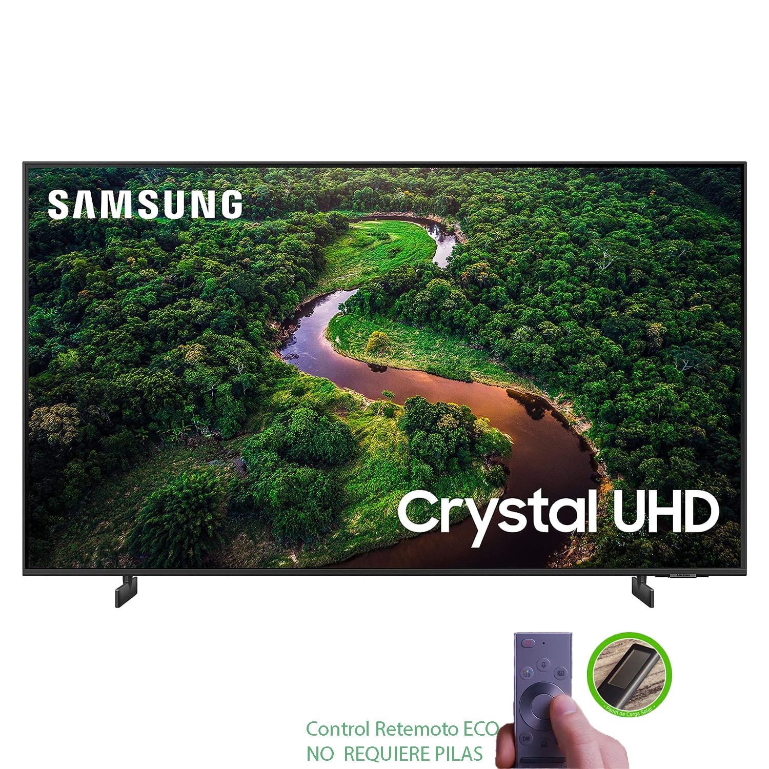 Televisor Samsung Crystal Led 55" UHD 4K Smart UN55CU8000 2023