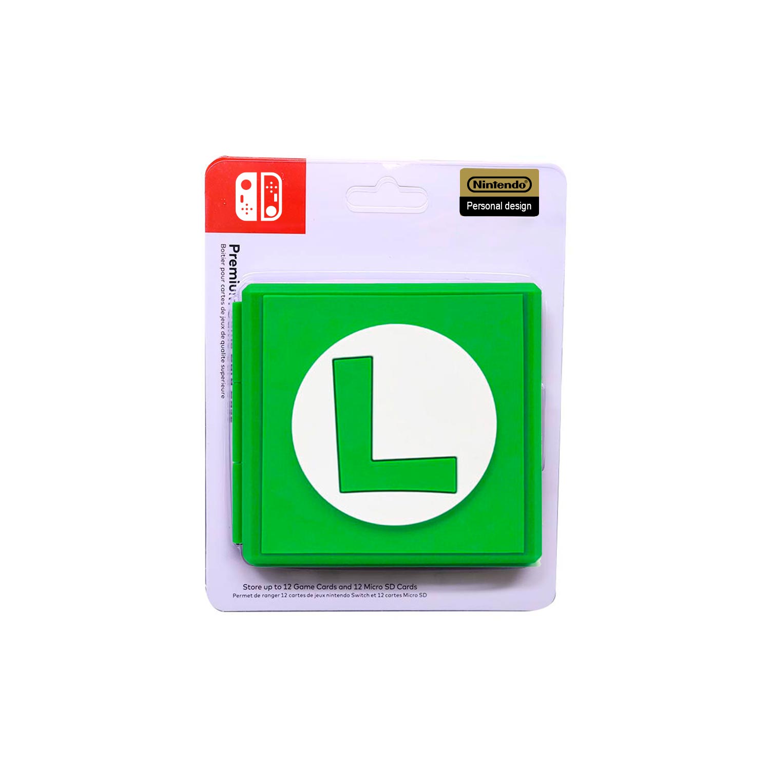 Estuche Portajuegos Luigis Nintendo Switch