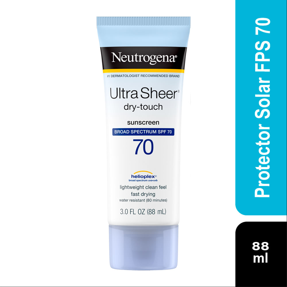 Ultrasheer Protector Solar Neutrogena FPS 70
