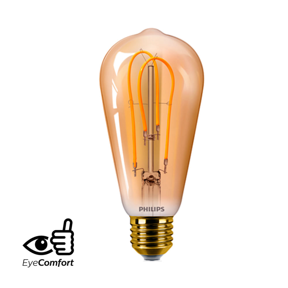 Foco LED Filament Gold E27 5-25W