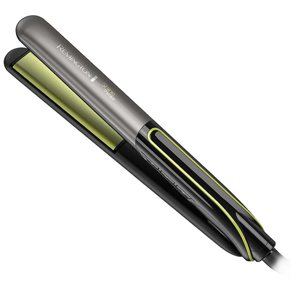Alisadora de Cabello REMINGTON Shine Therapy S12A Negro/Verde