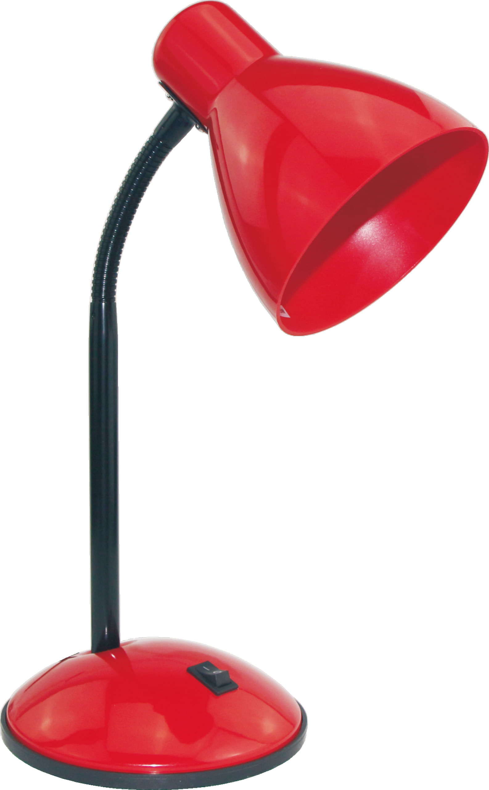 Lámpara de escritorio Classic Roja E27