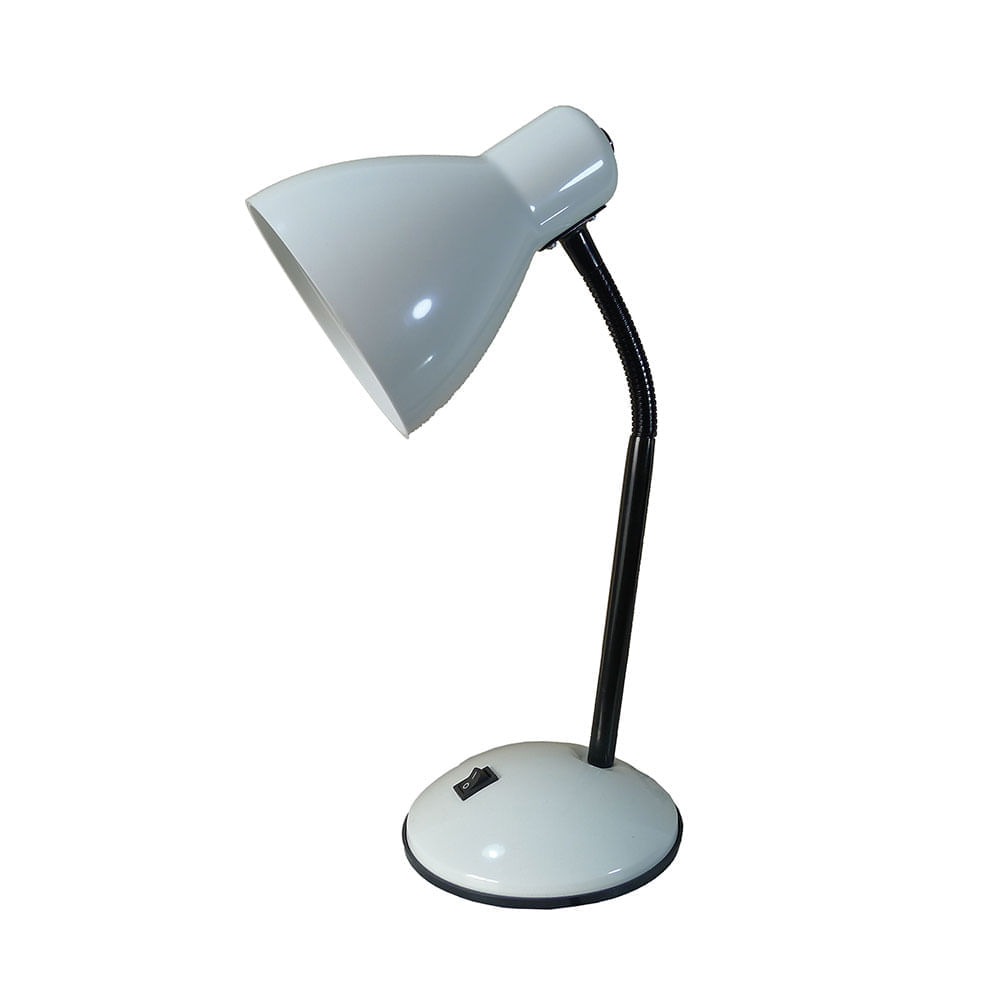 Lámpara de escritorio Classic Blanca E-27