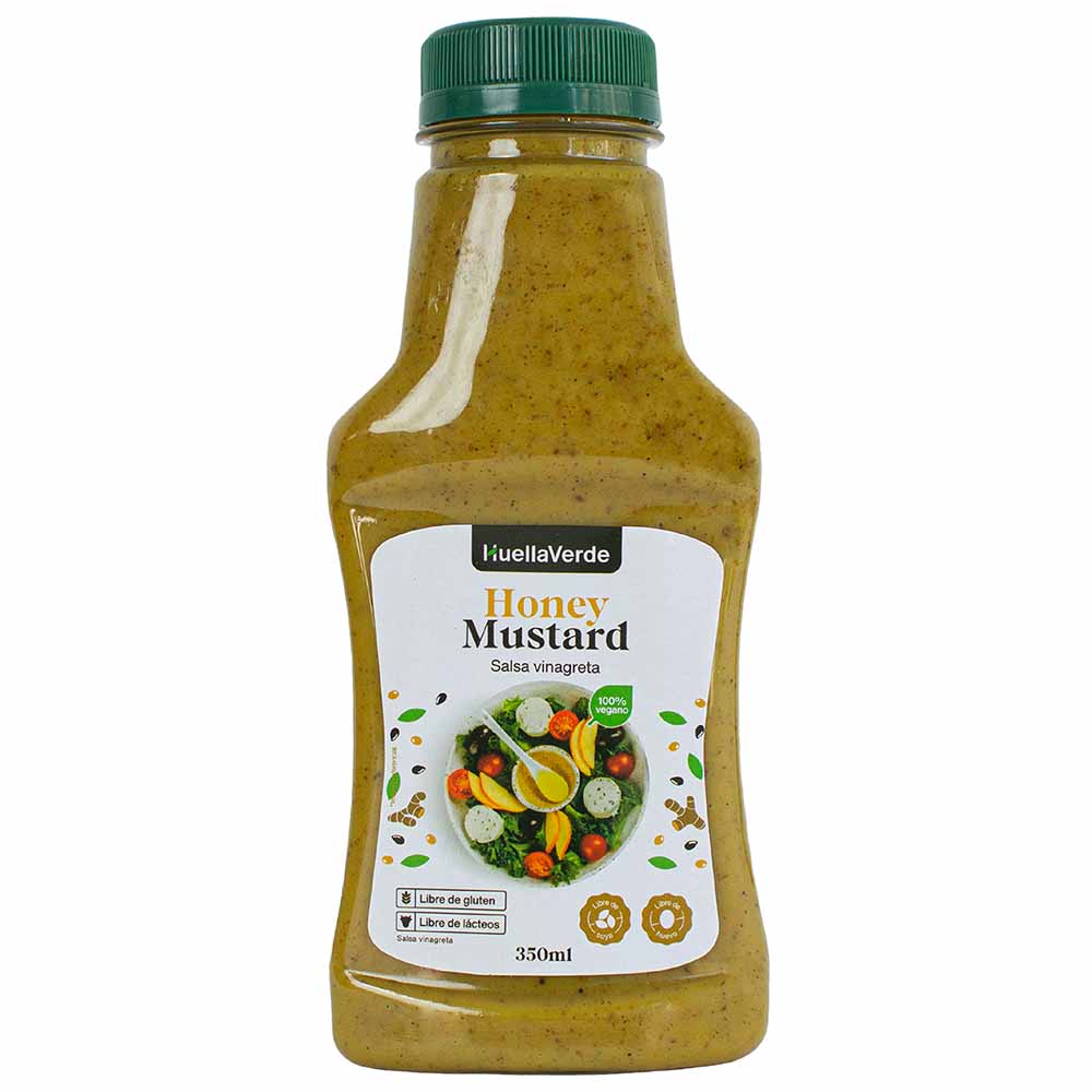 Salsa Honey Mustard HUELLA VERDE Pote 350ml