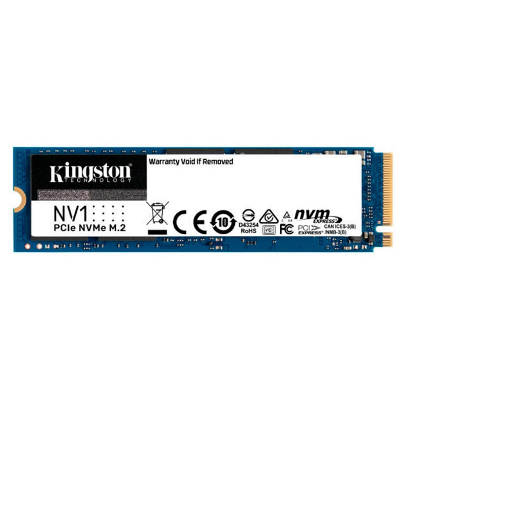 Disco Duro Sólido SSD Kingston NV1  500GB M2 2280 PCIe 3.0 NVMe SNVS/500G
