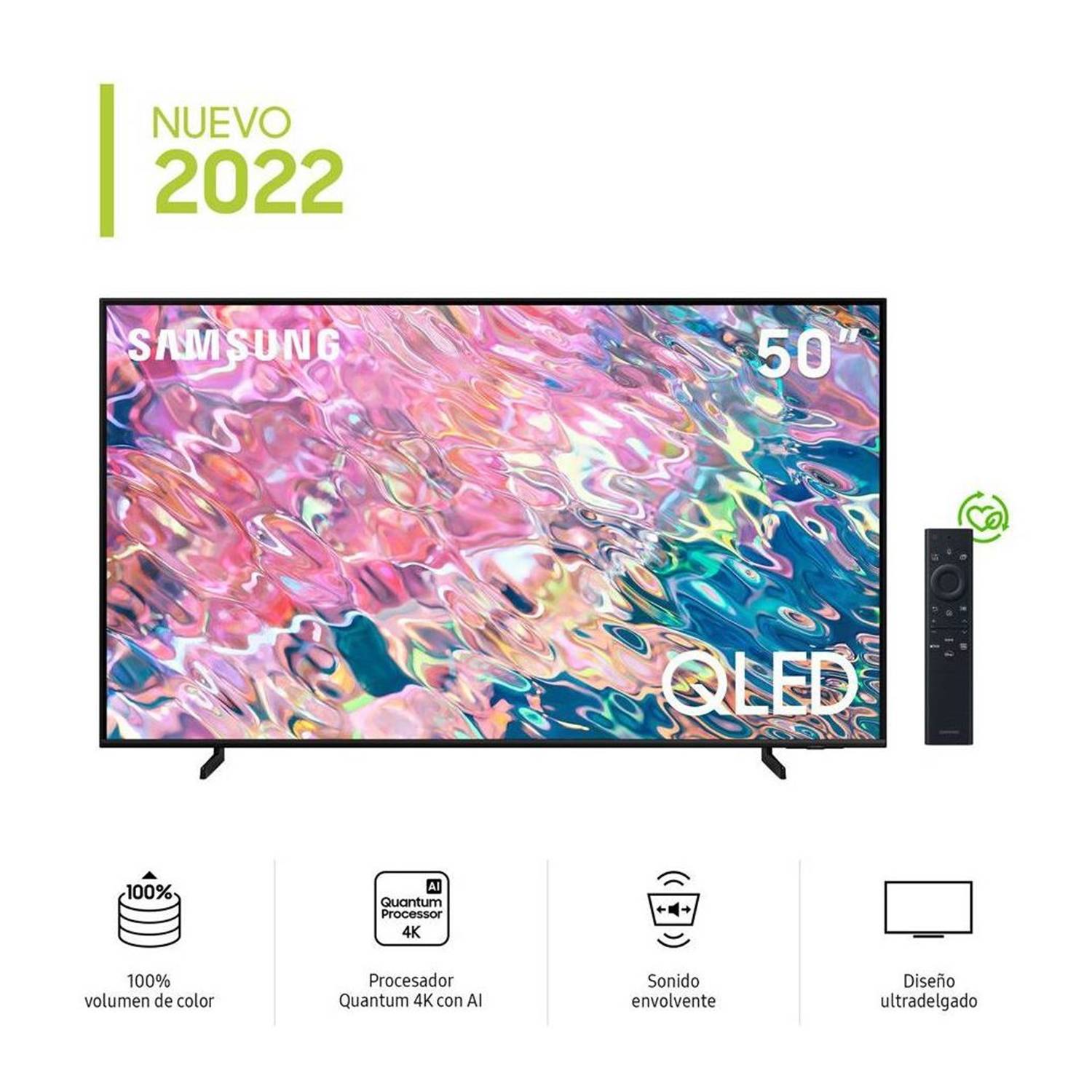 Televisor Samsung 50 QN50Q60BAGXPE QLED 4k Smart 2022