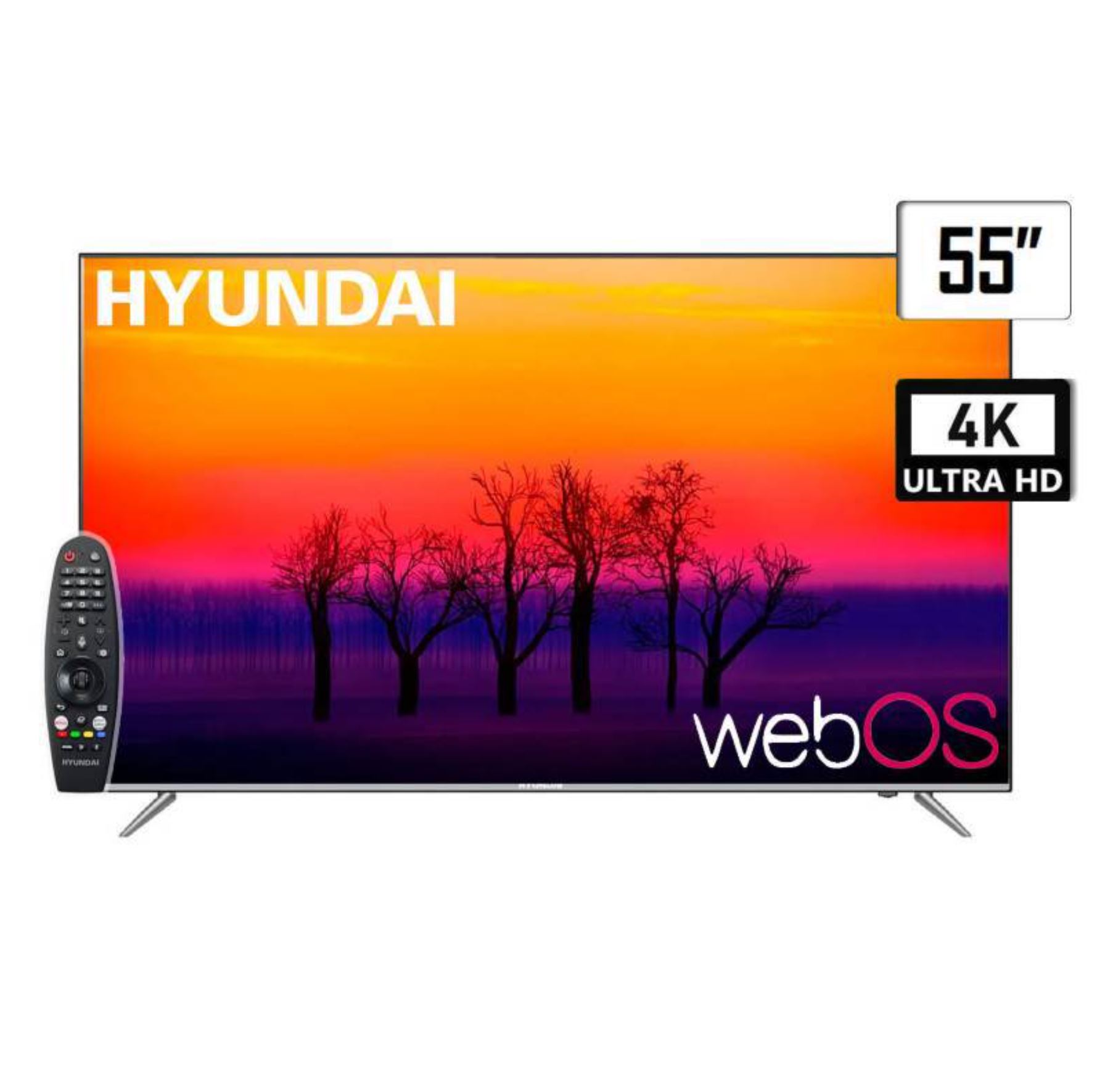 Televisor Hyundai 55 WebOs Smart TV HYLED5521W4KM Magic