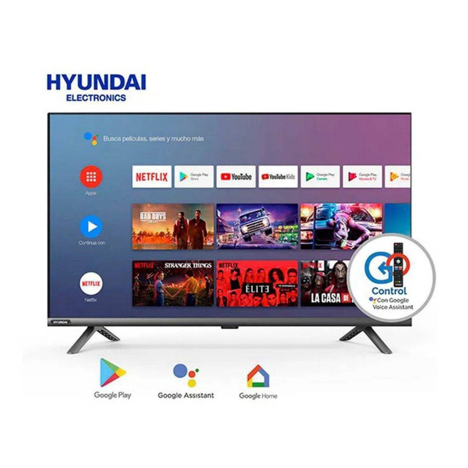 Televisor Hyundai 32 HYLED3248AIM HD Smart Tv Android