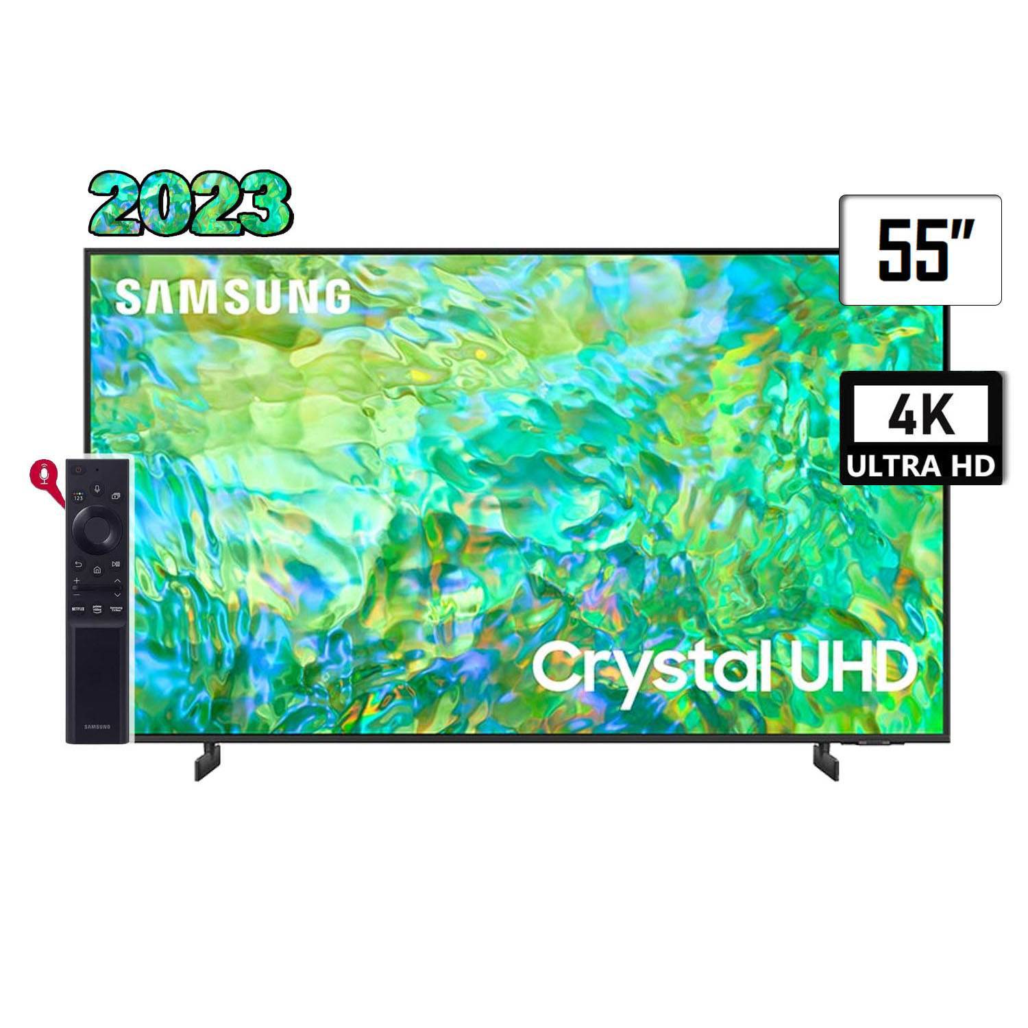 Televisor Samsung 55 Crystal 55CU8000 Smart TV