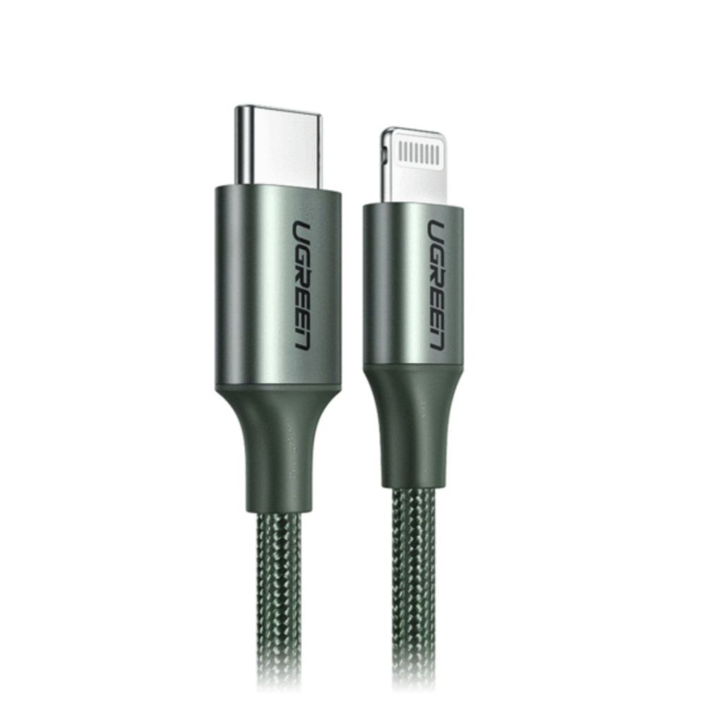 Cable Lightning de Carga Ugreen USB-C 1mt Negro