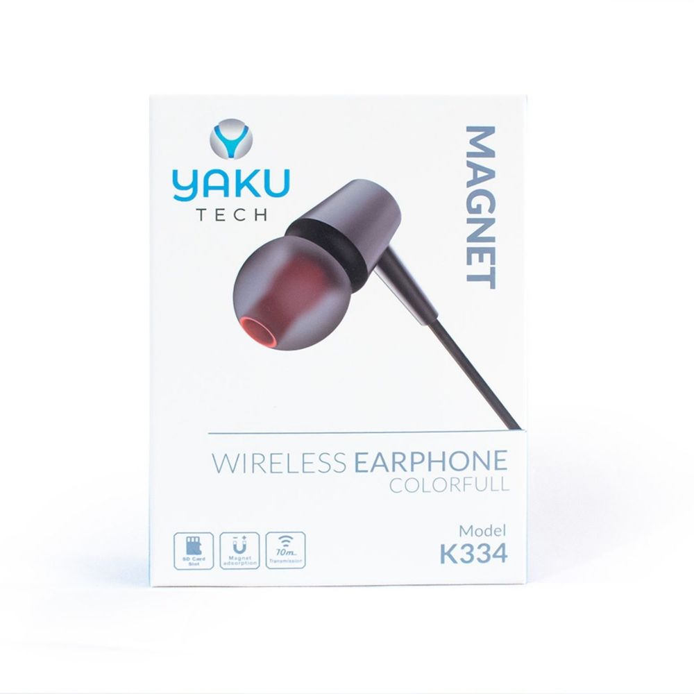 Audífonos Bluetooth Yaku Tech K334 Negro
