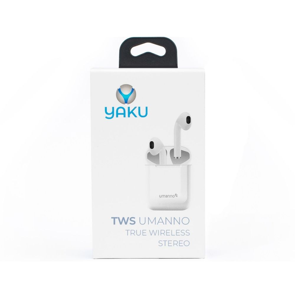 Audífonos Inalámbricos Tws Yaku T-15 Umanno Blanco