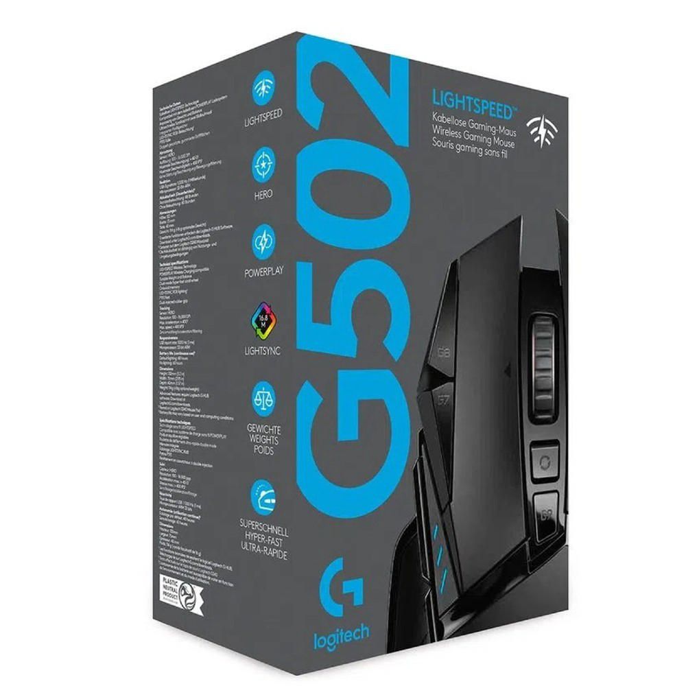 Mouse Gamer Logitech G502 Wireless Negro