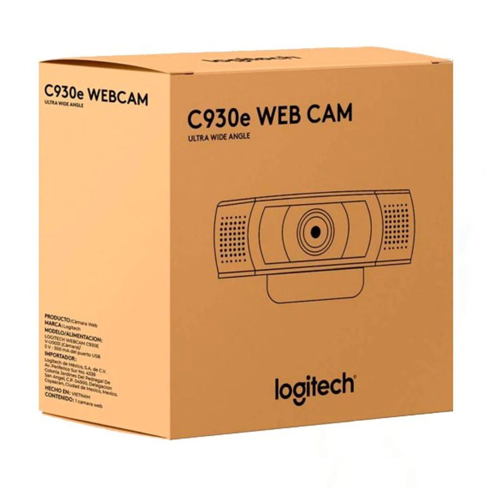 Webcam Logitech C930E Pro Full HD Negro
