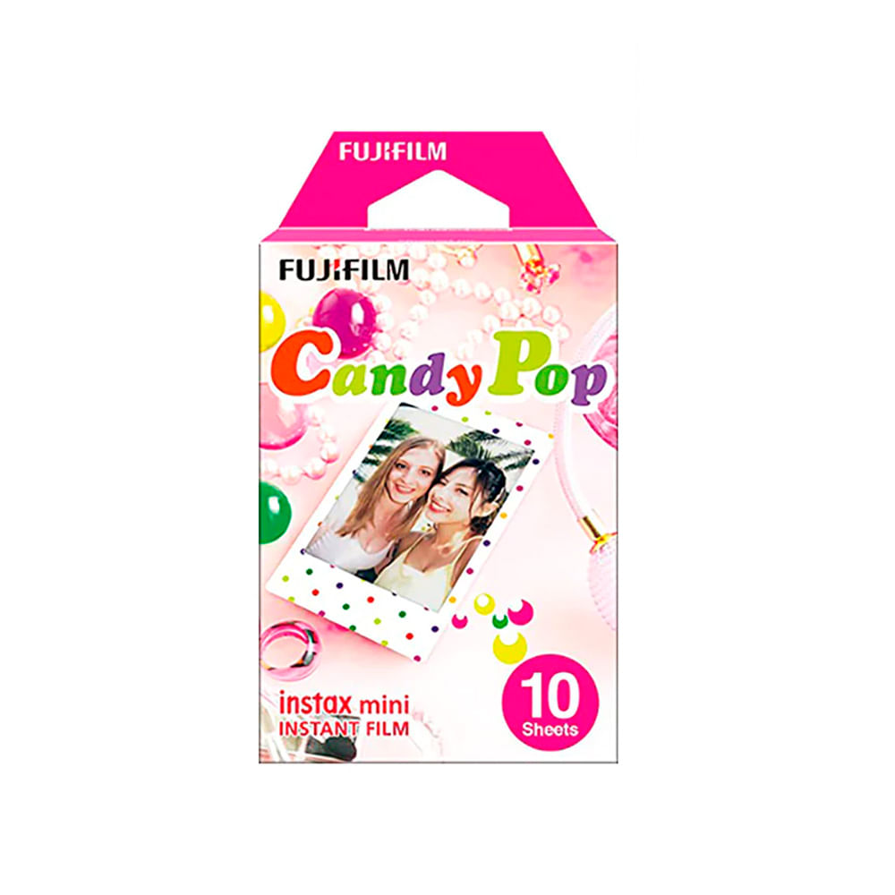 Pack de Pelicula Fujifilm Instax Mini Candy Pop x10