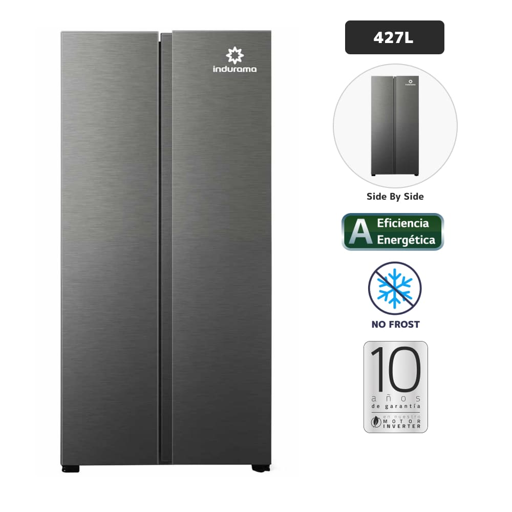 Refrigeradora INDURAMA 427L No Frost RI-769 Croma