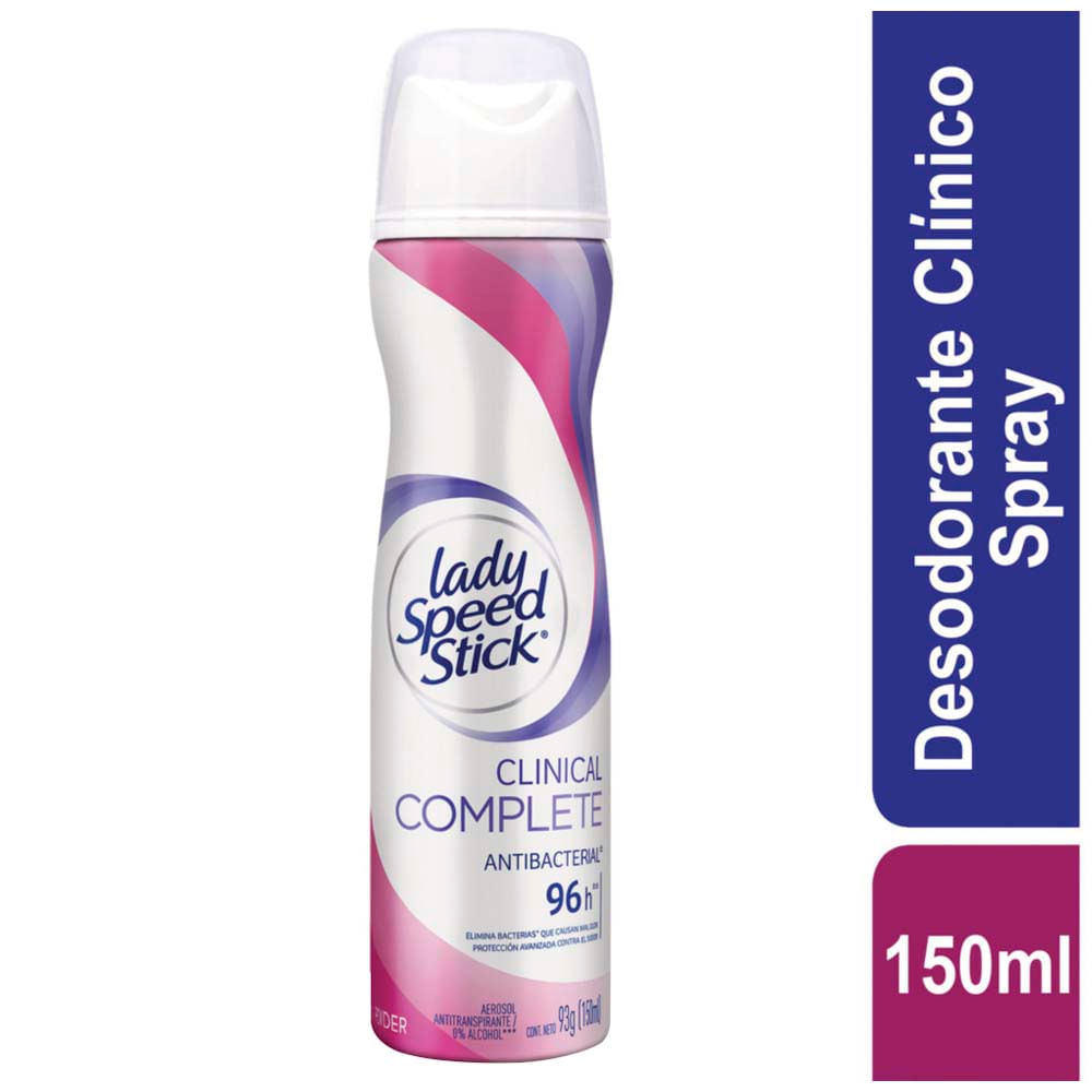 Desodorante Mujer LADY SPEED STICK Clinical Spray 45g