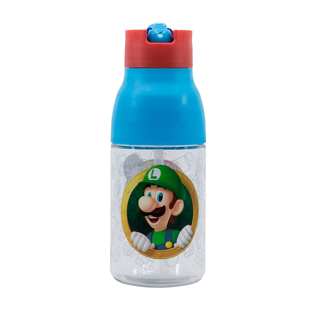 Botella Sipper Ecozen Mario Bros 420ml Tritán Multicolor Stor