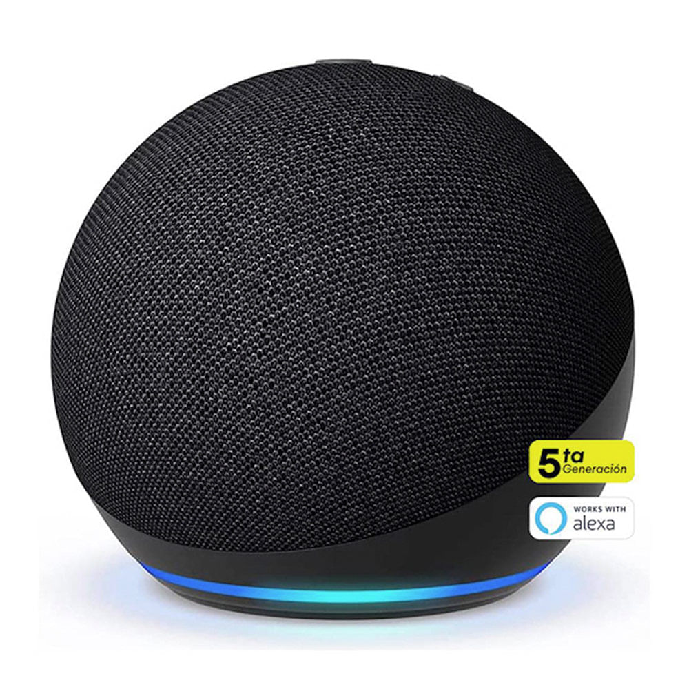 Parlante inteligente Echo Dot 5 Negro Amazon