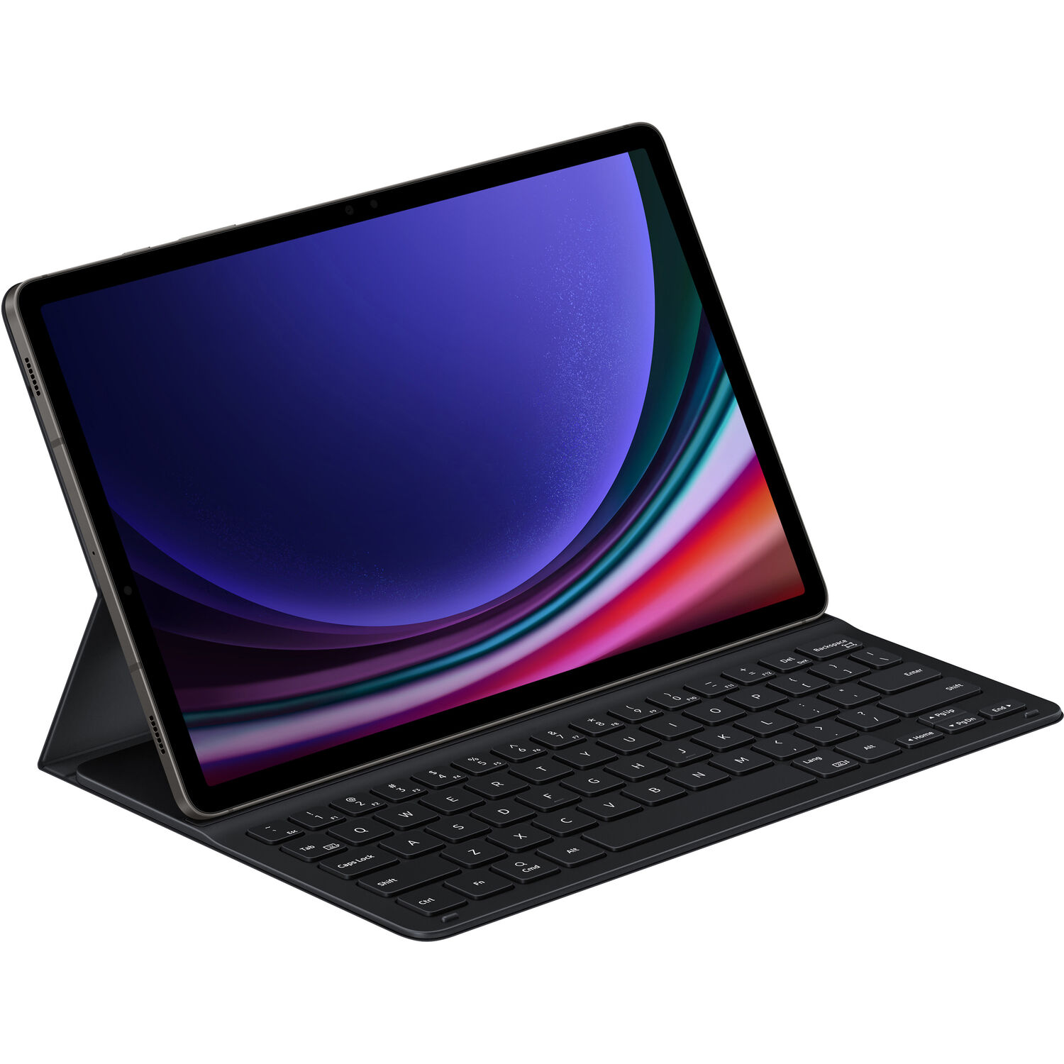 Funda de Teclado Samsung Galaxy Tab S9 Book Cover Keyboard Slim Negro