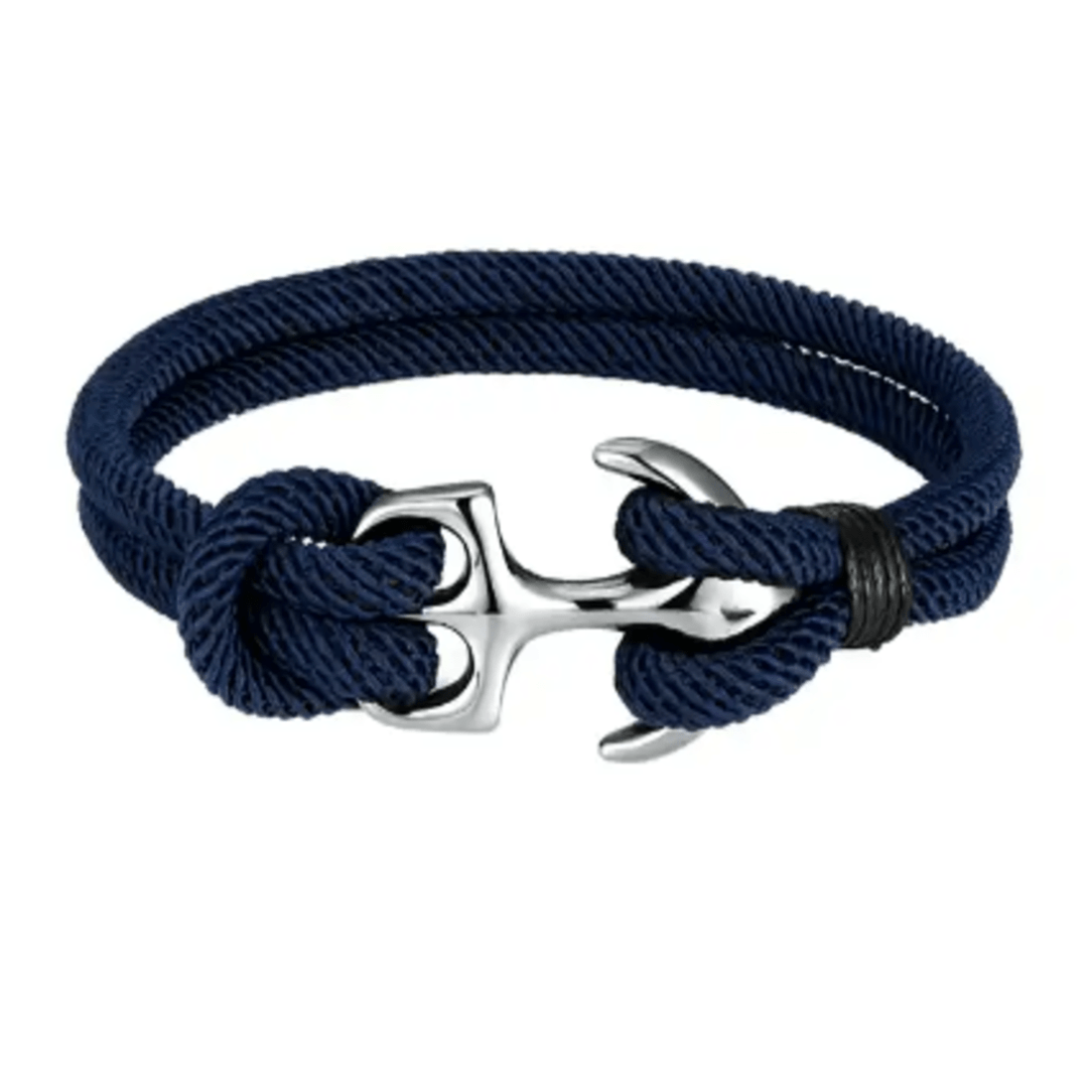 Brazalete de Cuerda con Broche de Titanio Azul x 21cm