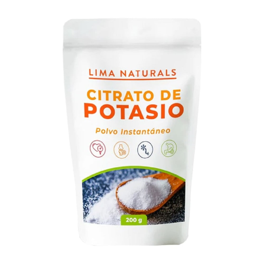 Citrato de Potasio Lima Naturals 200 g