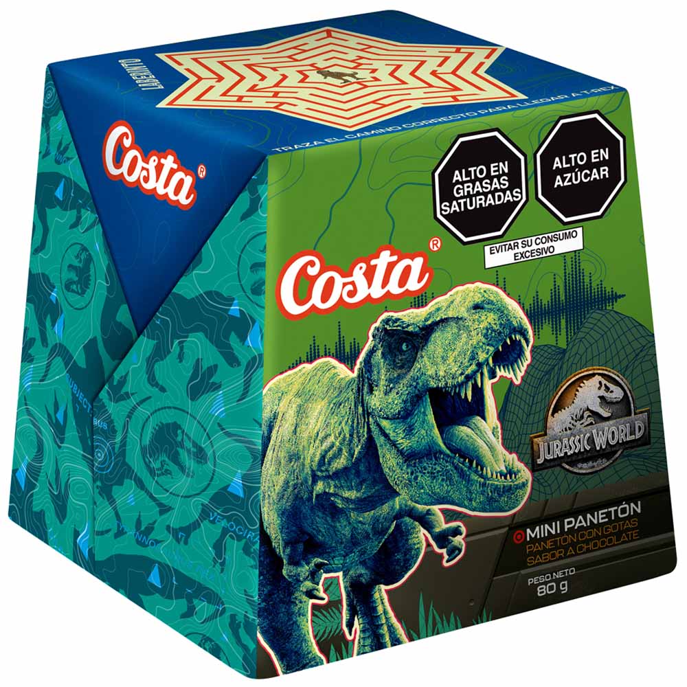 Mini COSTA Jurassic Caja 80g