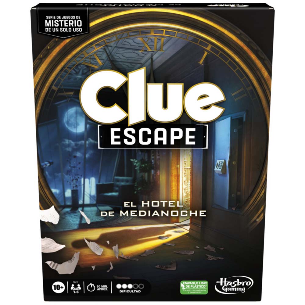Juego de Mesa HASBRO GAMING Clue Escape New Cast
