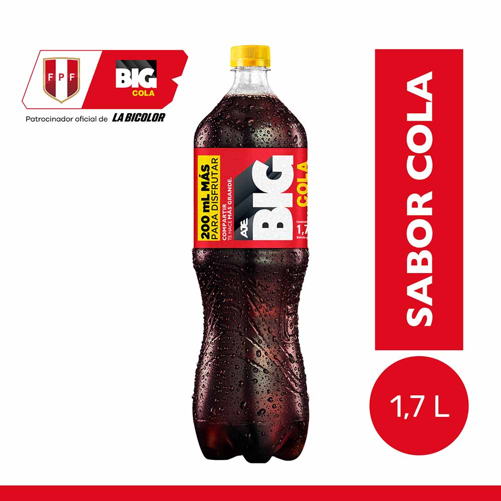Gaseosa BIG COLA Botella 1.7L