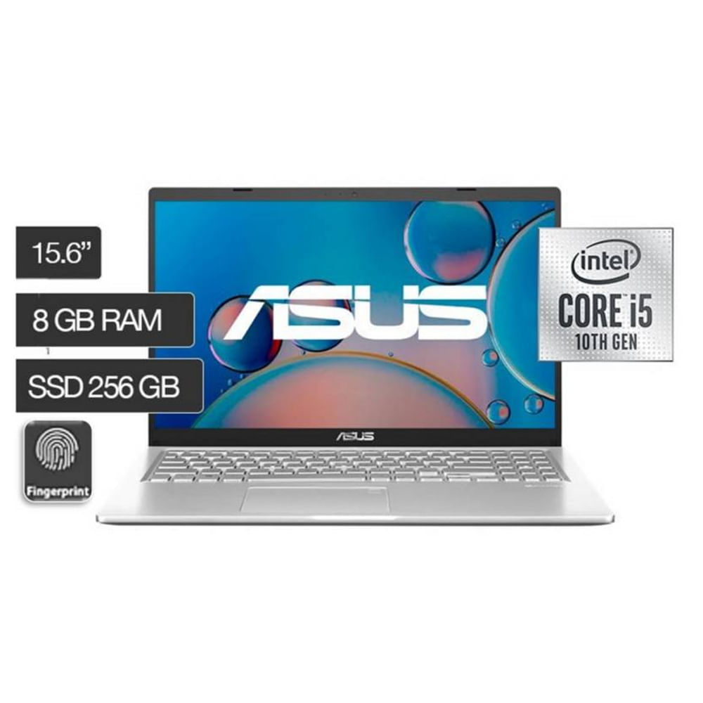 Laptop Asus X515JA-EJ3618W Intel Core I5-1035G1 8GB Ram 256GB SSD 15.6"