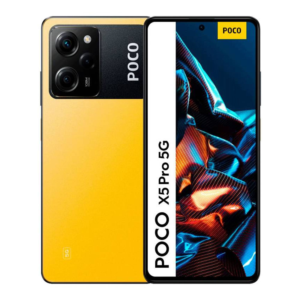 Celular Xiaomi Poco X5 Pro 5G 8GB Ram 256GB Color Amarillo