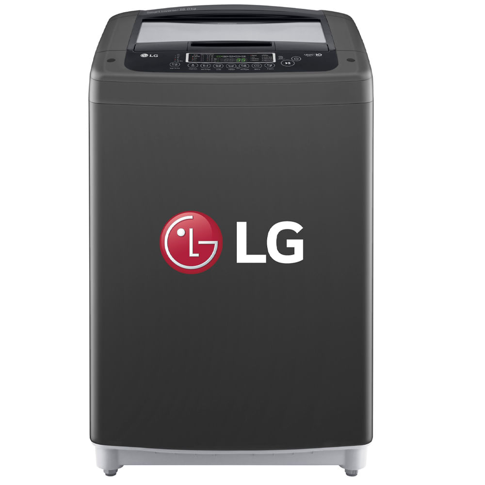 Lavadora LG Carga Superior 16Kg WT16BPB Negro Claro