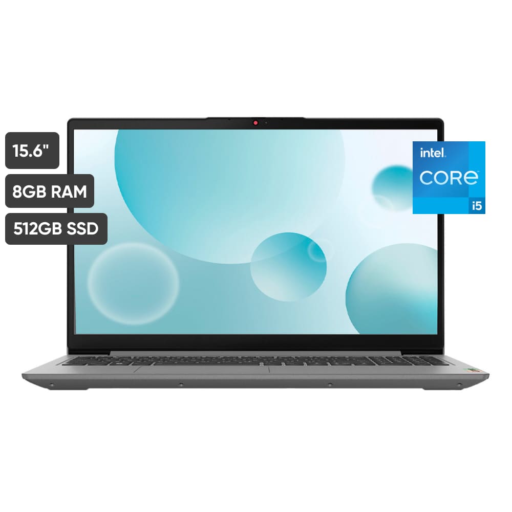 Notebook LENOVO 15IAU7 15.6" Intel Core i5 12va generación 8GB 512GB SSD