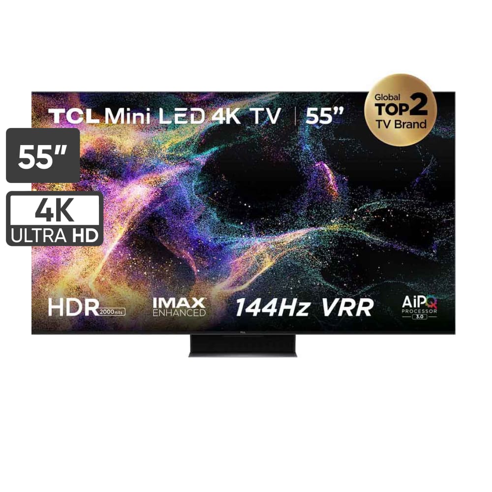Televisor TCL LED 55" UHD 4K Smart Tv 55C845