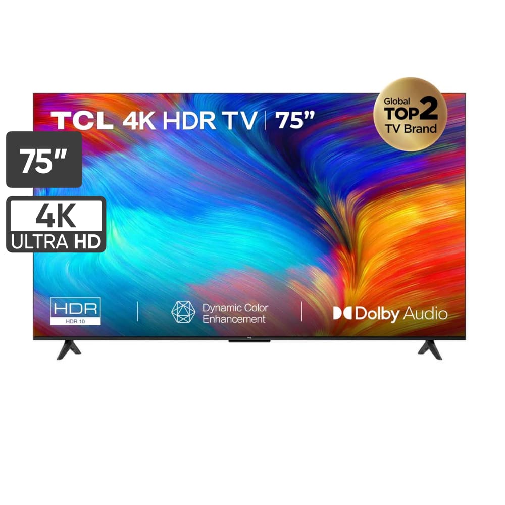 Televisor TCL LED 75" UHD 4K Smart Tv 75P735