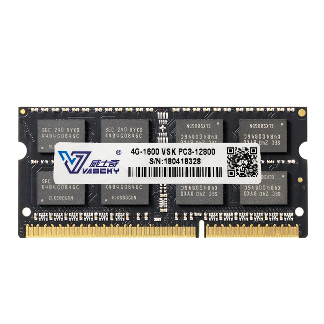 Memoria RAM para Laptop VASEKY 4GB DDR3 1600L