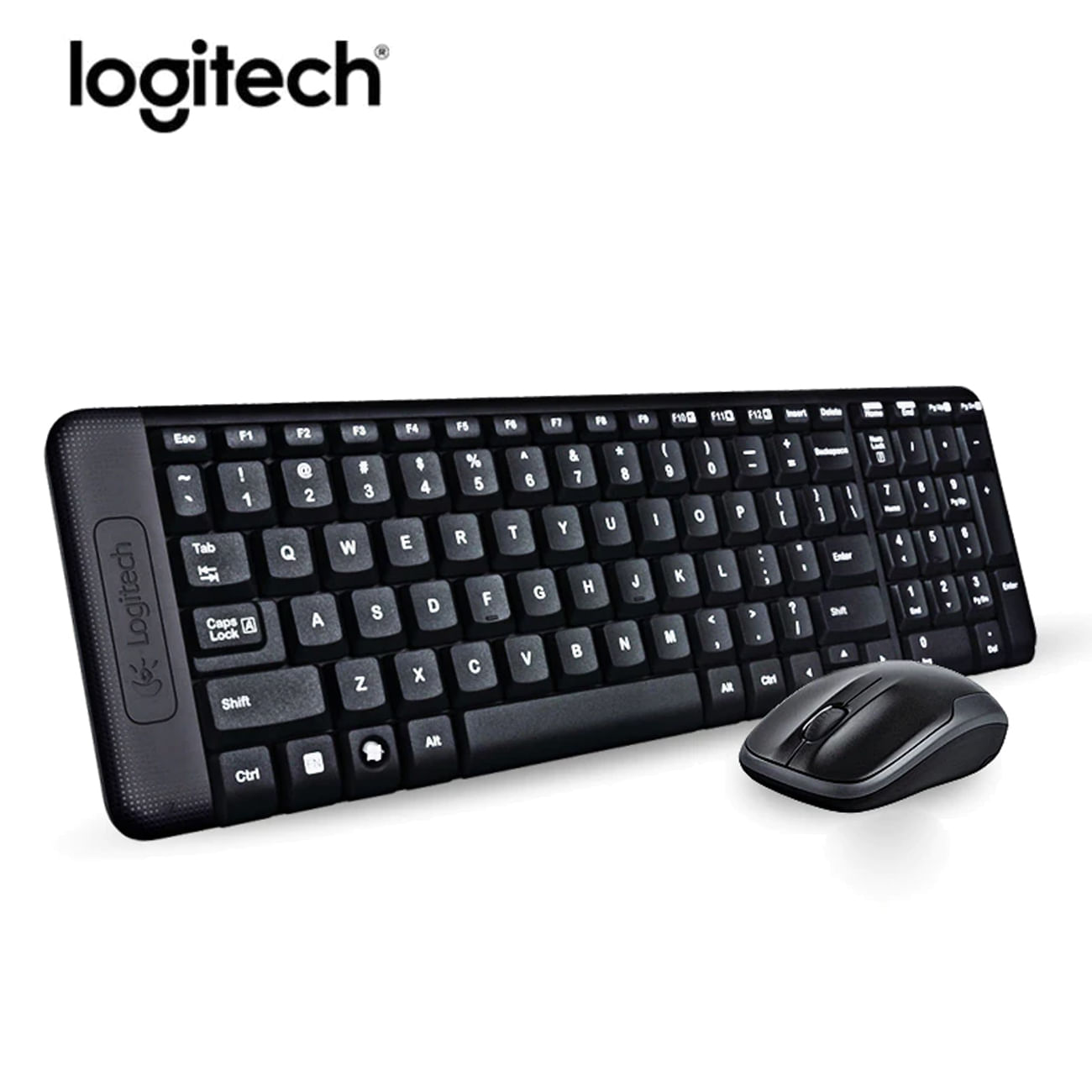 Kit inalámbrico Logitech Mk220 Teclado + Mouse black