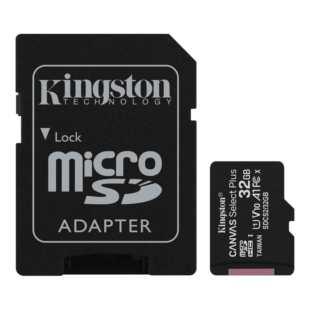 Memoria Micro SD Kingston 32GB A1 100mb/s