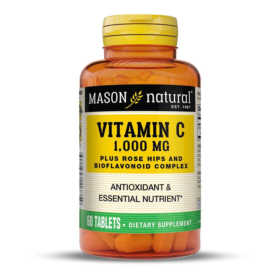 Vitamina C en tabletas  Mason Natural x 60 cápsulas