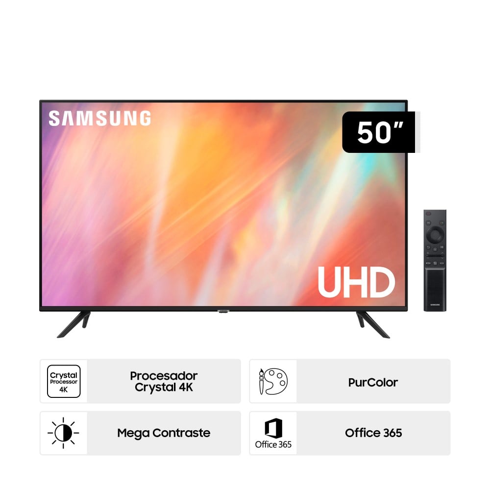 Televisor Samsung 50 50au7090 LED 4K Uhd Smart
